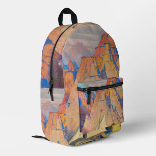 The Bonadventure by Newell Convers Wyeth Printed Backpack