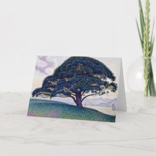 The Bonaventure Pine, Oil Painting, Paul Signac Card