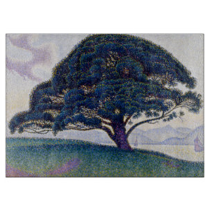 The Bonaventure Pine, Oil Painting, Paul Signac Cutting Board