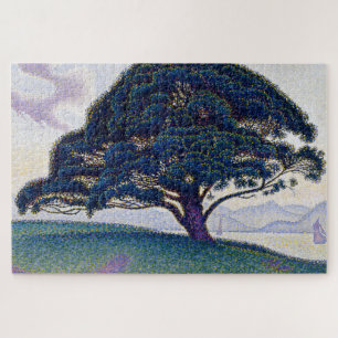 The Bonaventure Pine, Oil Painting, Paul Signac Jigsaw Puzzle