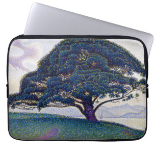 The Bonaventure Pine, Oil Painting, Paul Signac Laptop Sleeve