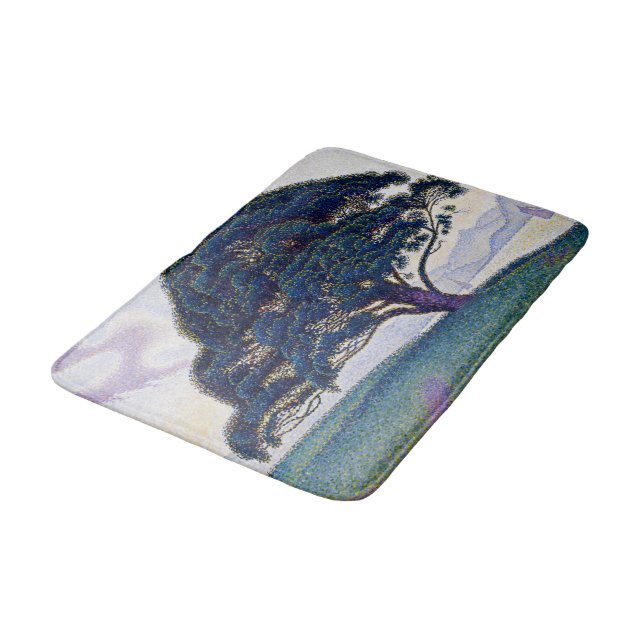 The Bonaventure Pine - Paul Signac Bath Mat (Angled)