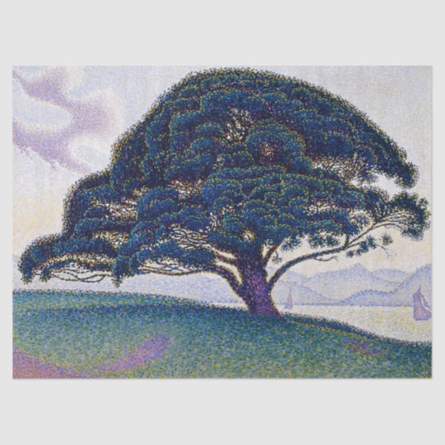 The Bonaventure Pine - Paul Signac Tissue Paper (Front)