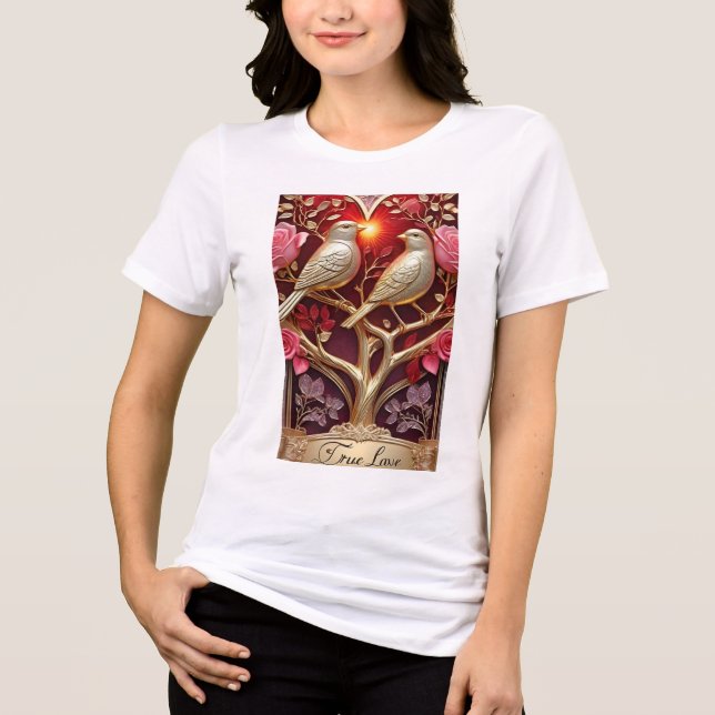 The Bond that transcends time Tri-Blend Shirt (Front)