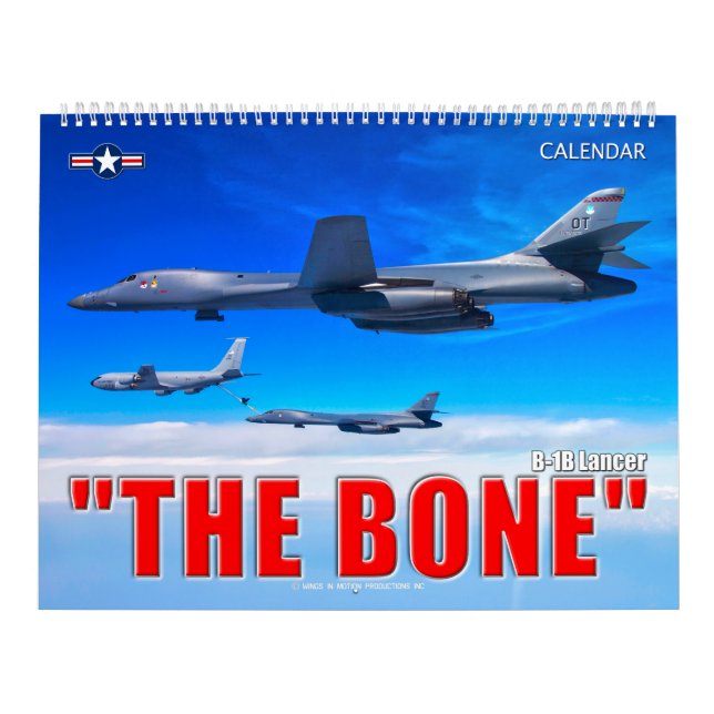 “THE BONE” - B-1B Lancer Calendar (Cover)