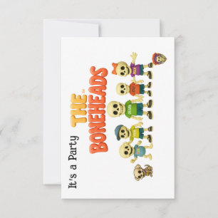 The Boneheads™ Party Invitation