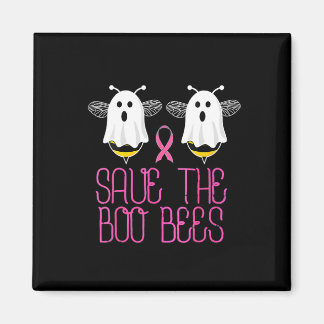 The Boo Bees Breast Cancer Halloween  Magnet