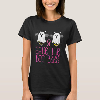 The Boo Bees Breast Cancer Halloween  T-Shirt