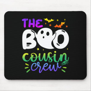The Boo Cousin Crew Halloween Ghost Trick Treat Sq Mouse Pad