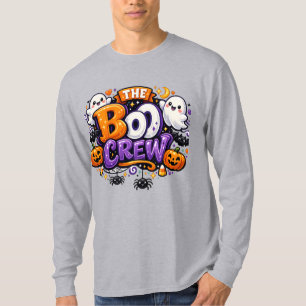 THE BOO CREW Cute Spooky Halloween Family Fun T-Shirt