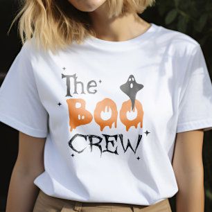 The Boo Crew Halloween Family Matching T-Shirt