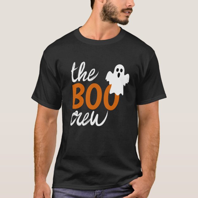 The Boo Crew Halloween Family Matching T-Shirt (Front)