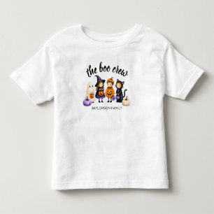 The Boo Crew Halloween Family Personalised Toddler T-Shirt