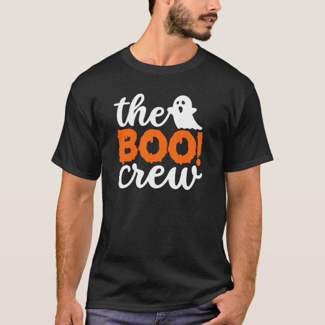 The Boo Crew Halloween T-Shirt (Front)