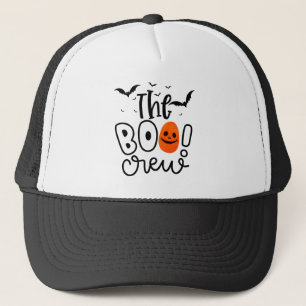 The Boo Crew Halloween Trucker Hat