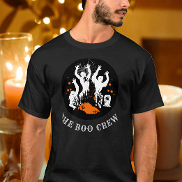 The Boo Crew Halloween Zombies Family Matching T-Shirt