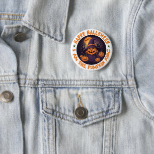 The Boo Crew Orange Halloween 6 Cm Round Badge