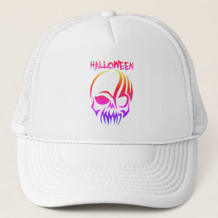 The Boo Crew Orange Halloween Family Matching spoo Trucker Hat