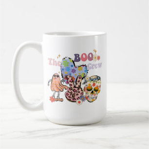 The Boo Crew Retro Halloween Coffee Mug