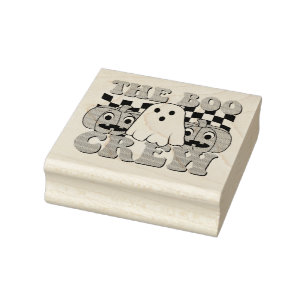 The Boo Crew Rubber Stamp