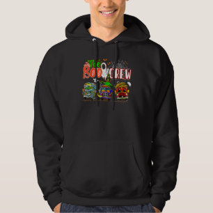 The Boo Crew School Bus Driver  Halloween Costume Hoodie