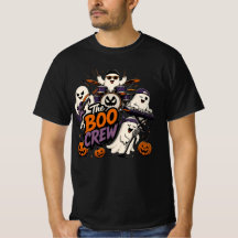 The Boo Crew T-Shirt Men Halloween Ghost Tee
