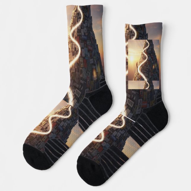 The Book Mountain: How Every Skill You Learn Build Socks (Left)