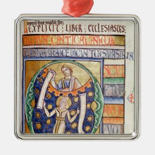 The Book of Ecclesiastes Metal Ornament