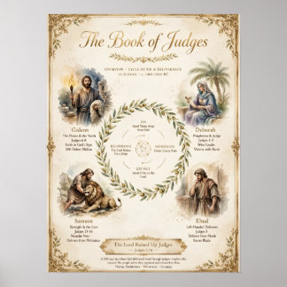 The Book of Judges Overview Poster