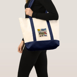 The Book Of Lawn Bowls Popout Art, Tote Bag