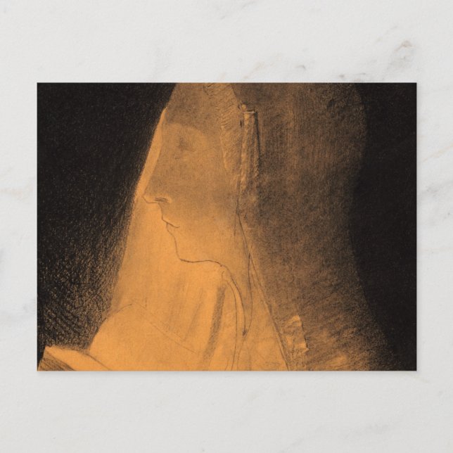 The Book of Light, 1893 by Odilon Redon Postcard (Front)