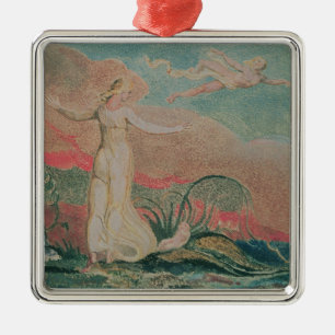 The Book of Thel; Plate 4 Thel in the Vale of Metal Ornament