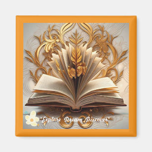 "The Bookish Life" Magnet