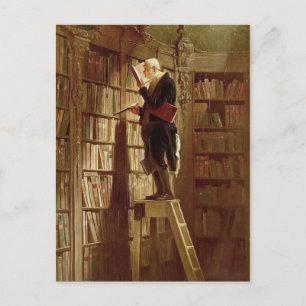 The Bookworm Postcard