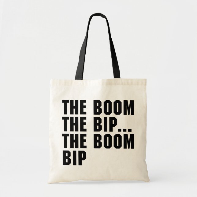 The Boom Bip Tote Bag (Front)