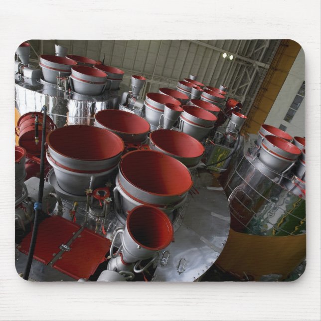 The boosters of the Soyuz TMA-14 spacecraft 2 Mouse Pad (Front)