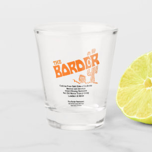 The Border Restaurant, Glen Ellyn, IL Shot Glass