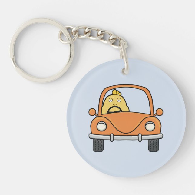 The Bored Driver Key Ring (Front)