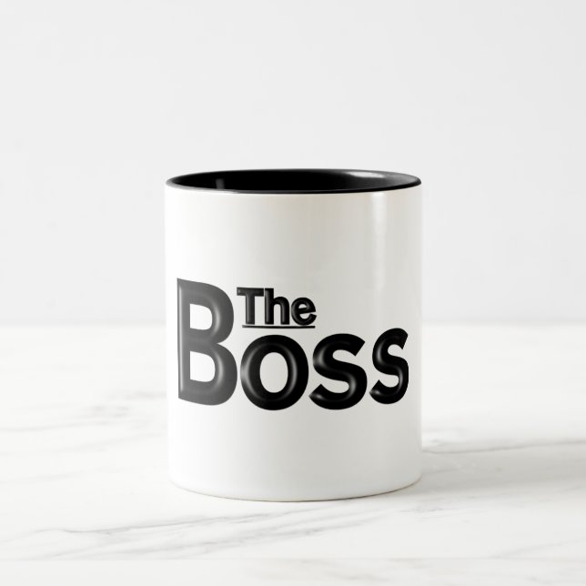 "The Boss" Coffee Mug (Center)