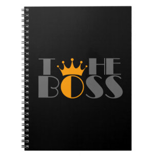 The Boss crown Notebook
