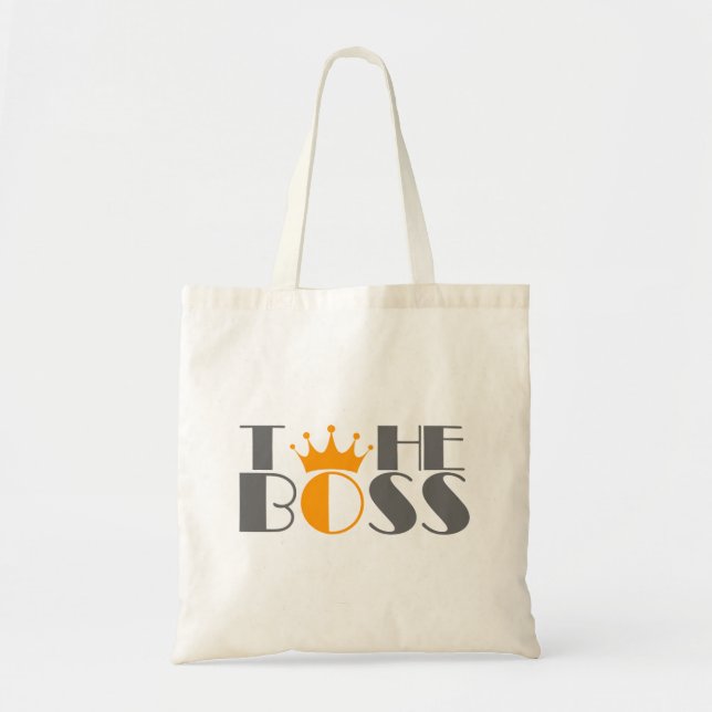 The Boss crown Tote Bag (Front)