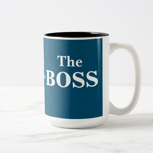 The Boss Husband Humour Mug (Right)