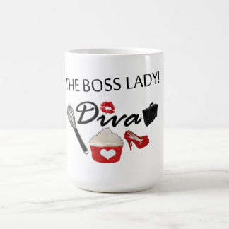 The Boss Lady Coffee mug ''New" DIVA
