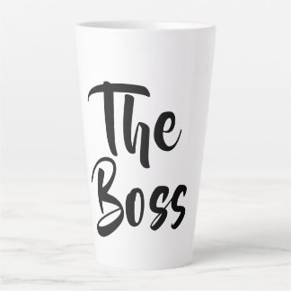 THE BOSS LATTE MUG