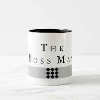 THE BOSS MAN, Boss Two-Tone Coffee Mug