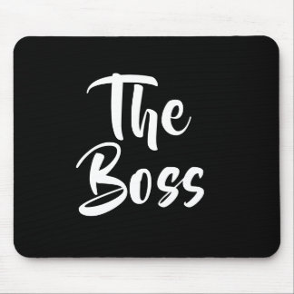 THE BOSS MOUSE PAD