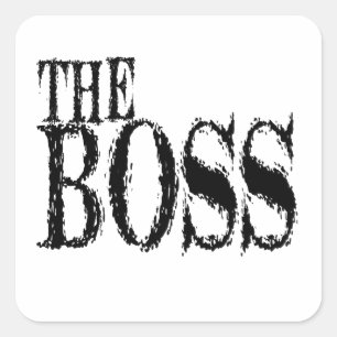 The Boss Sticker