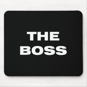 The Boss - The Real Boss Couple Mouse Pad