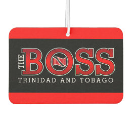 The BOSS (Trinidad and Tobago) Car Air Freshener