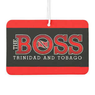 The BOSS (Trinidad and Tobago) Car Air Freshener